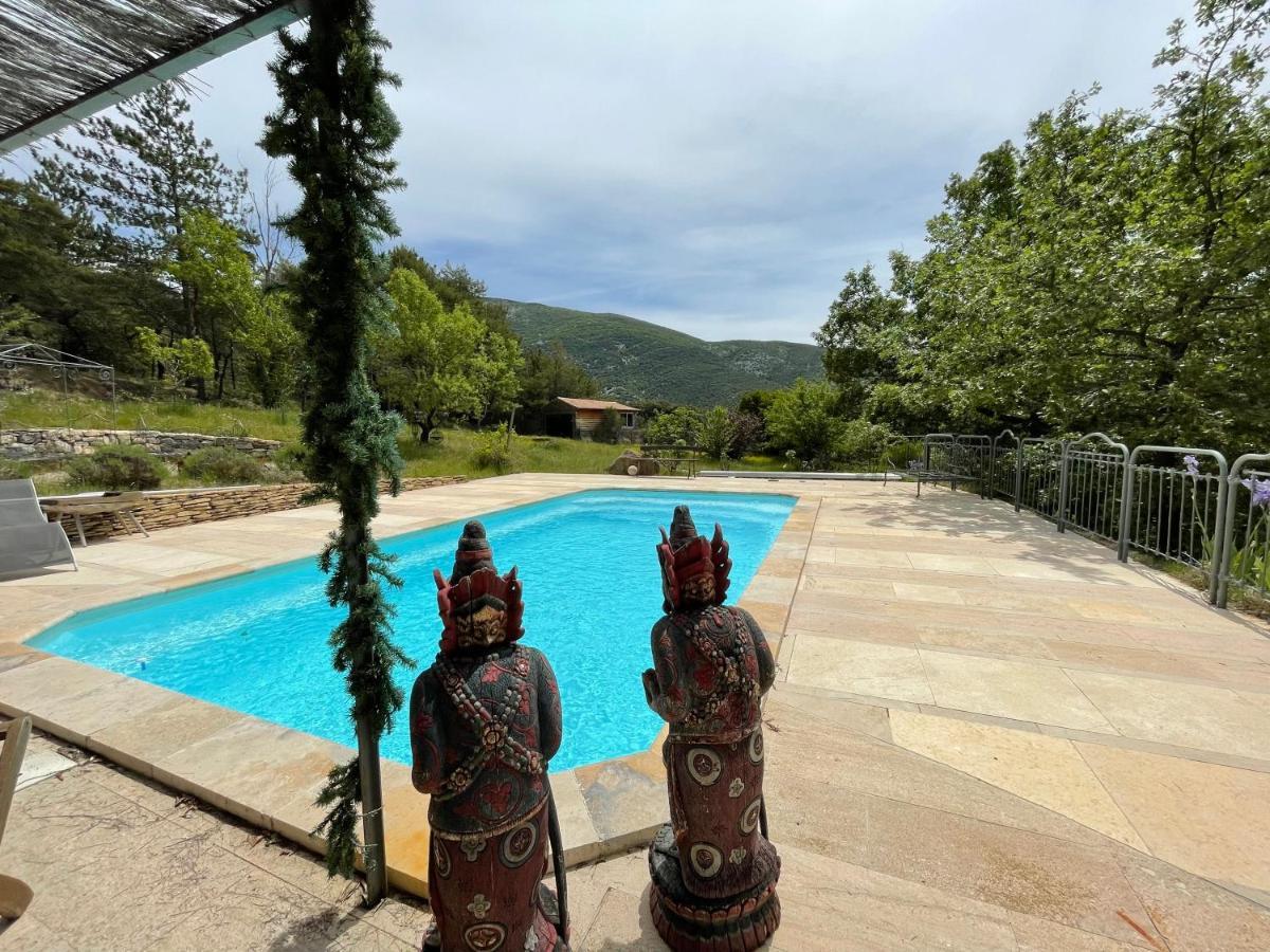 Gite "Bois-Mariage" Mollans-sur-Ouvèze Exteriör bild