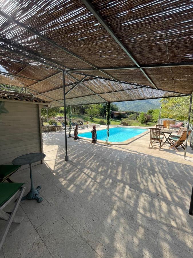 Gite "Bois-Mariage" Mollans-sur-Ouvèze Exteriör bild