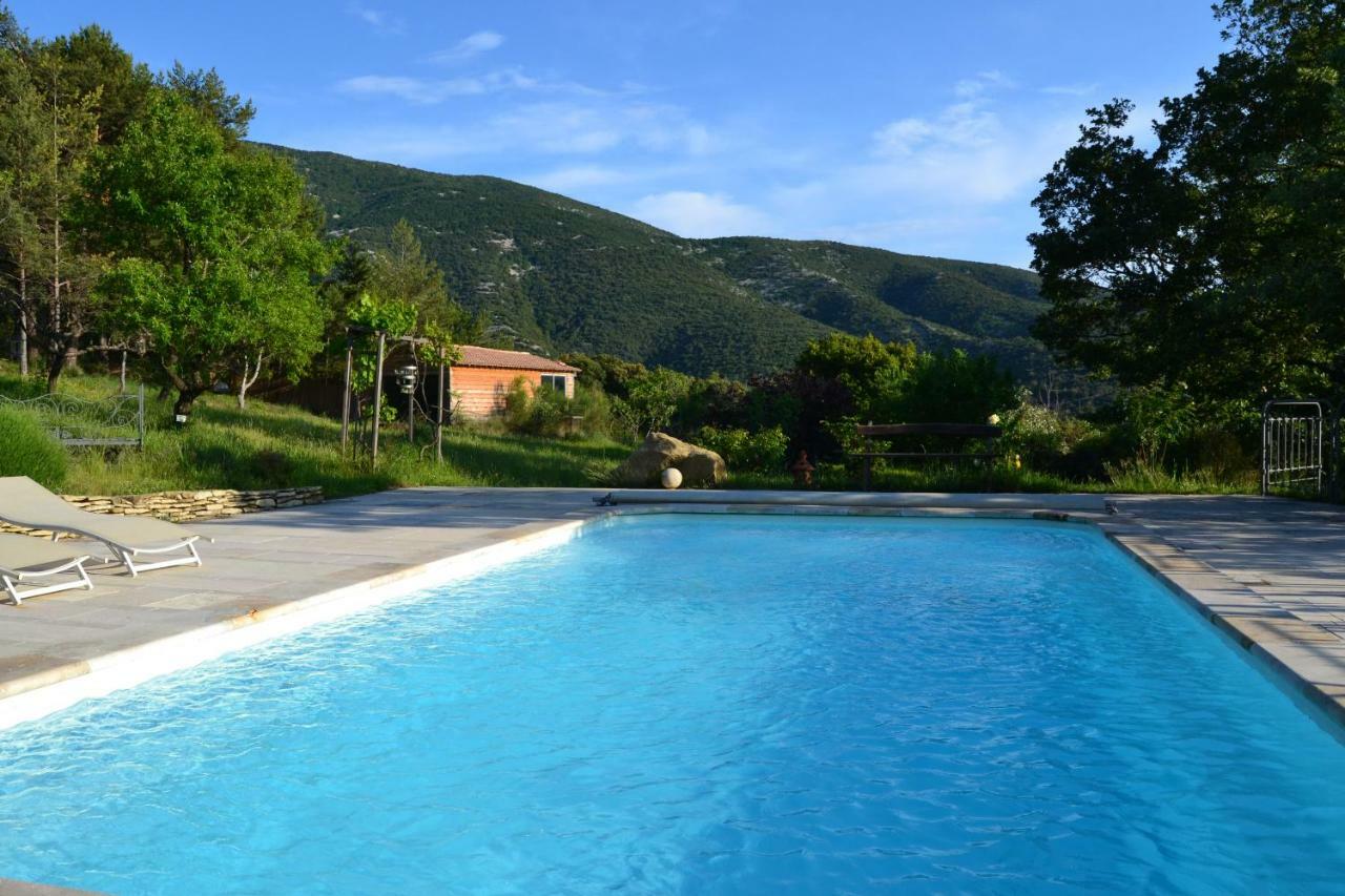Gite "Bois-Mariage" Mollans-sur-Ouvèze Exteriör bild