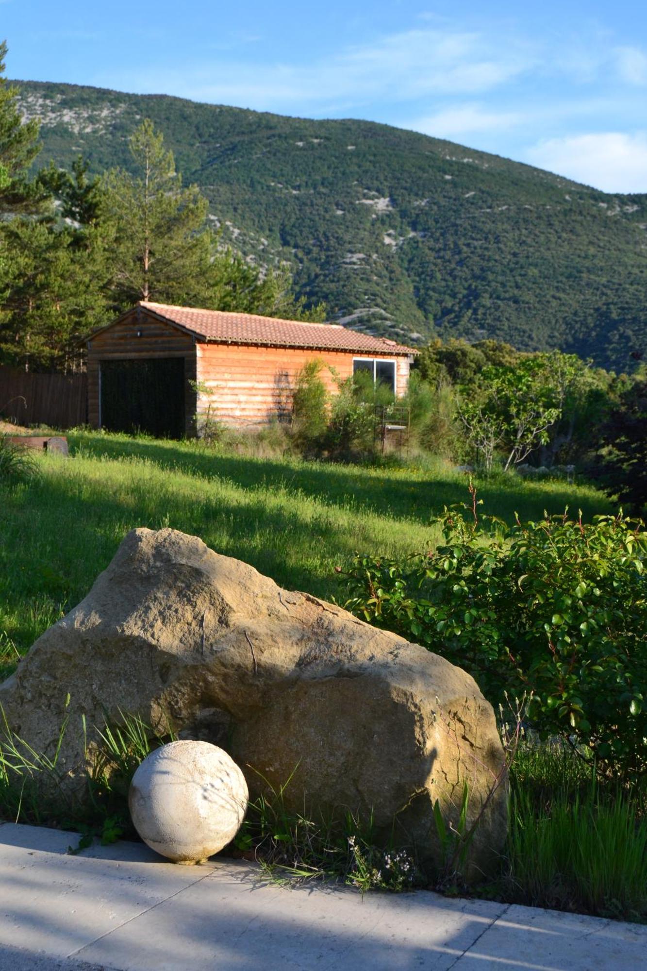 Gite "Bois-Mariage" Mollans-sur-Ouvèze Exteriör bild
